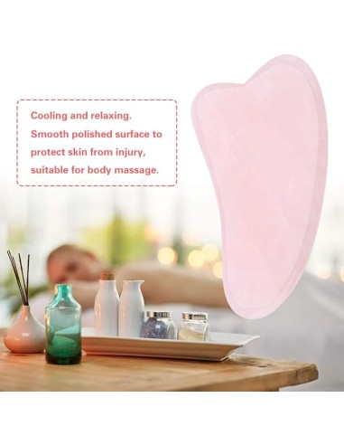 Pierre de Massage Grattage Faciale (Rose)