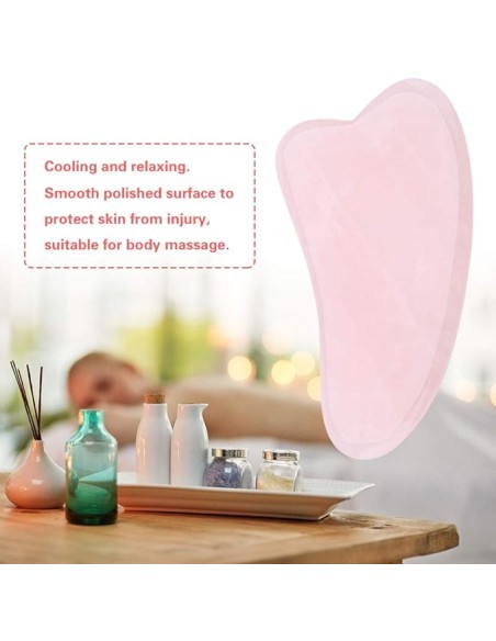 Pierre de Massage Grattage Faciale (Rose)