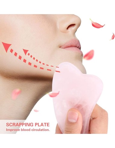 Pierre de Massage Grattage Faciale (Rose)