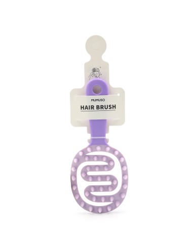 Brosse Shampooing Massante pour Cuir Chevelu - Violet
