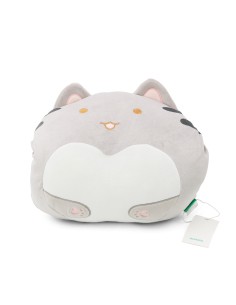 Coussin Chauffe-Mains Chat Gris Adorable