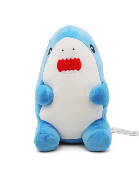 Coussin Requin Douillet – Bleu