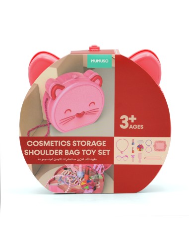 Sac à Bandoulière pour Cosmétiques (Chat Mignon)