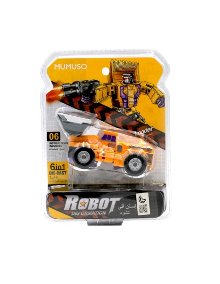 Jouet Robot Transformable 2 en 1 (Bulldozer)