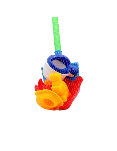 Jouet de Plage Pelle avec Animaux Marins 8 Pièces