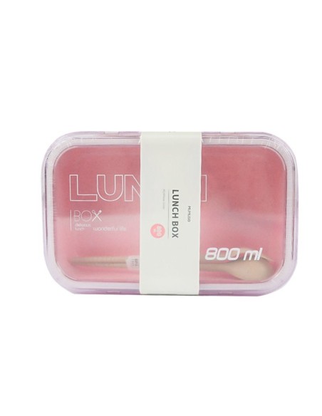 Lunch Box-Paille de Blé 800 ML - Rose