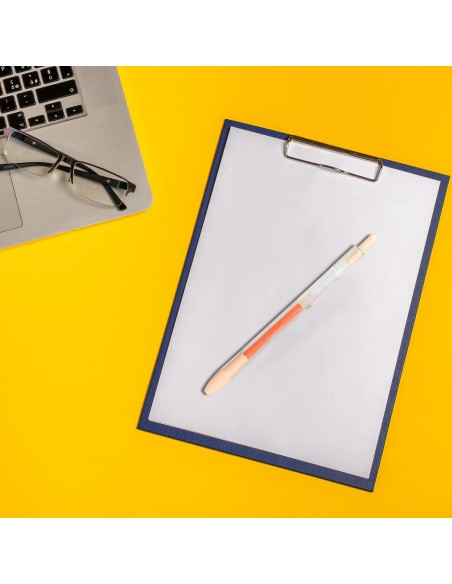 Stylo Gel Rétractable Orange