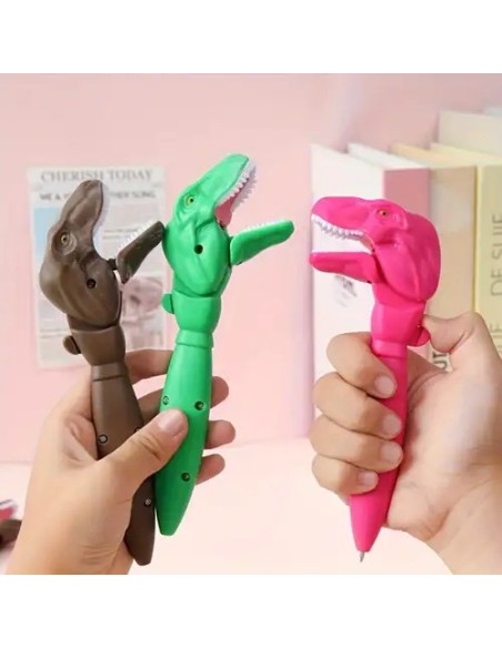 Stylo à Bille Rétractable Dinosaure
