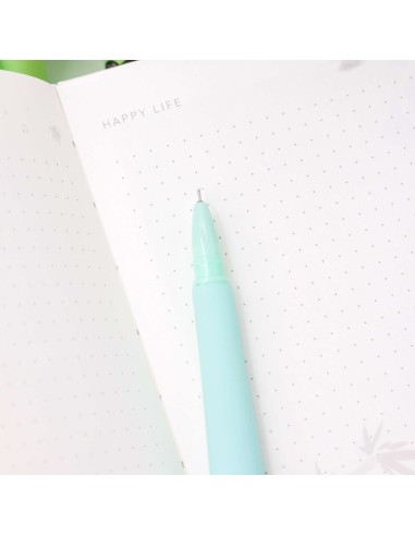 Stylo Gel Noir Crocodile