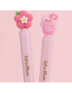 Stylo Gel Noir Forme Rouge à Lèvres