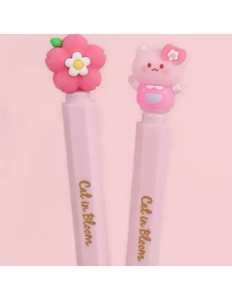 Stylo Gel Noir Forme Rouge à Lèvres