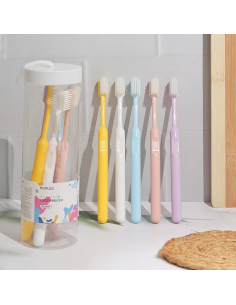 Lot de 10 Brosses à Dents Souples