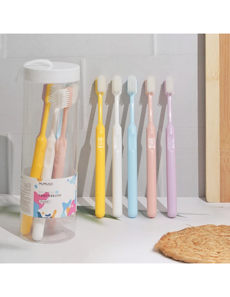 Lot de 10 Brosses à Dents Souples