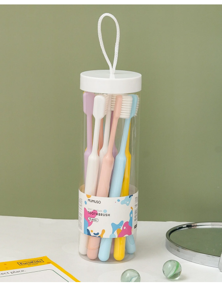 Lot de 10 Brosses à Dents Souples