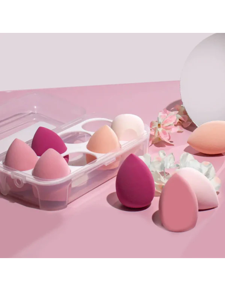 Pack de 8 Éponges de Maquillage