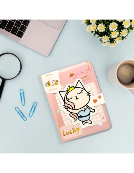 Carnet de Notes  Anne de Mumu Family avec Fermoir Magnétique