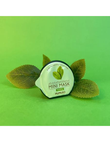 Masque de Nuit Hydratant Au Thé Vert