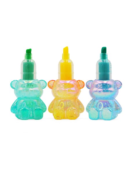 Surligneurs Ours Éblouissants (3 Couleurs)