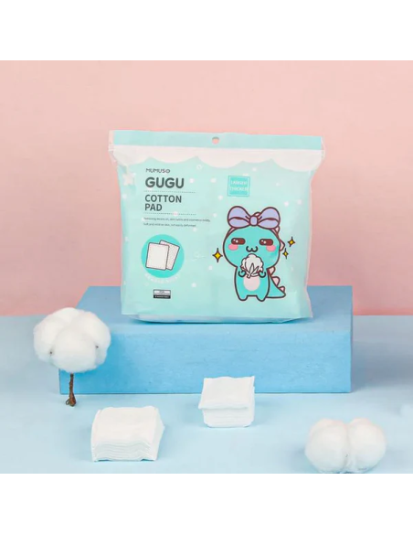 Coton Doux Gugu pour le Nettoyage de la Peau (100 Unités)