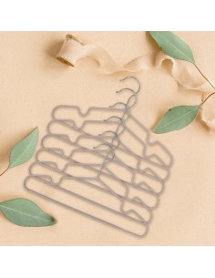 Cintres pour Enfants avec Revêtement en Plastique Lot de 6