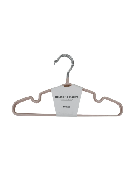 Cintres pour Enfants avec Revêtement en Plastique Lot de 6