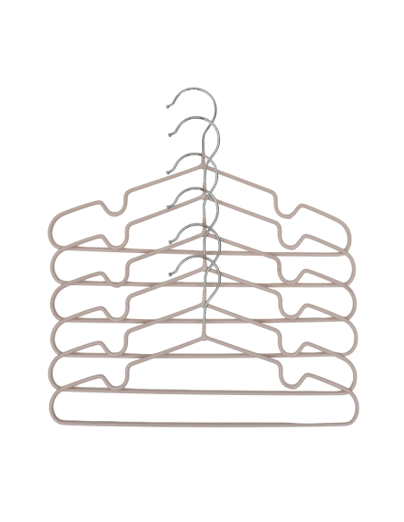 Cintres pour Enfants avec Revêtement en Plastique Lot de 6