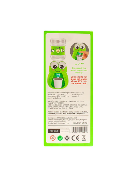 Distributeur d’Eau Automatique  – Grenouille