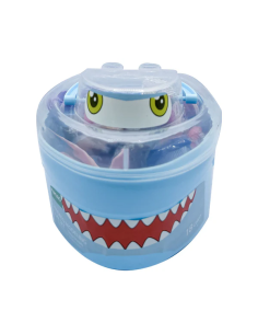 Set de Pâte à Modeler Colorée (Bateau - Requin/18 Couleurs)