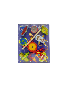 Puzzle Magnétique en Bois Pêche