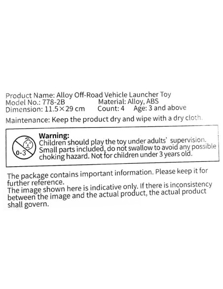 Véhicule Tout-Terrain en Alliage