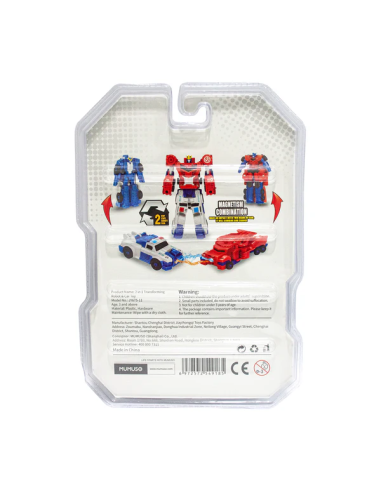 Jouet Robot Voiture Transformable 2 en 1