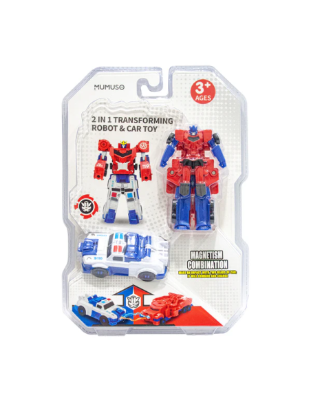 Jouet Robot Voiture Transformable 2 en 1