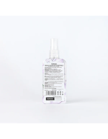 Brume Corporelle Season of Love à la Vanille Douce