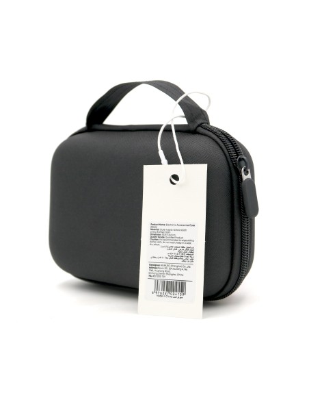 Étui Noir pour Accessoires Électroniques