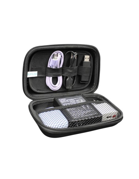 Étui Noir pour Accessoires Électroniques