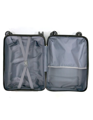 Valise Trolley Noire MUMUSO Family 18 pouces