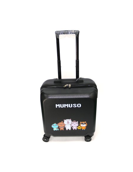 Valise Trolley Noire MUMUSO Family 20 pouces