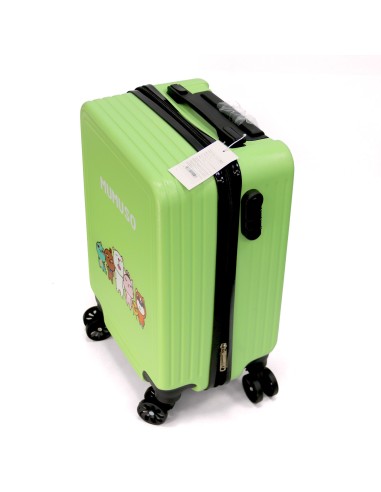 Valise Trolley Verte MUMUSO Family 18 Pouces