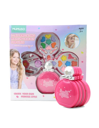 Boîte de Maquillage 3 Étages Sparkle & Glitter