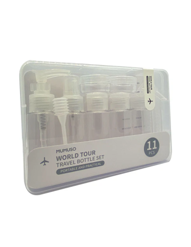 Set Complet de Flacons de Voyage Tour du Monde...