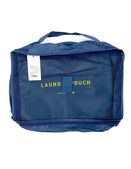 Ensemble de 6 Sacs de Rangement - Bleu Marine