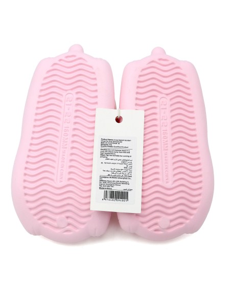 Sabots Enfant  Rose Motif Lapin Pointure 21-22