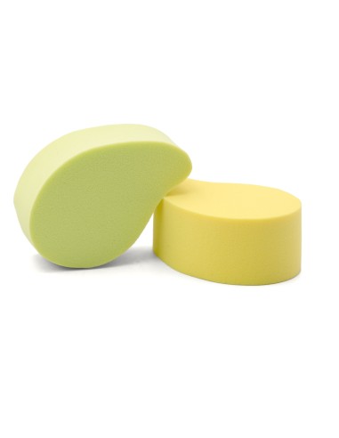 Houppettes de Poudre Mangue Double Usage Humide...