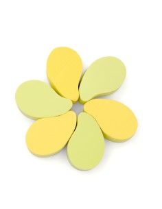 Houppettes de Poudre Mangue Double Usage Humide et Sec...