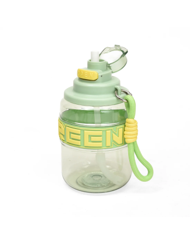 Bouteille D'Eau Portable avec Paille (930 Ml/Vert)