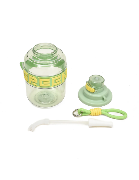 Bouteille D'Eau Portable avec Paille (930 Ml/Vert)