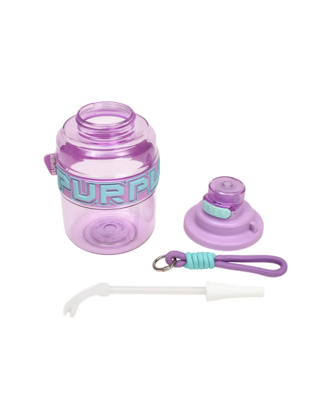Bouteille D'Eau Portable avec Paille (930 Ml/Violet)