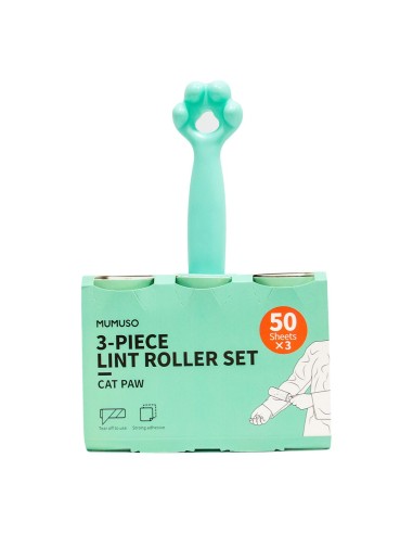 Ensemble de Rouleaux Anti-Peluche en 3 Pièces...