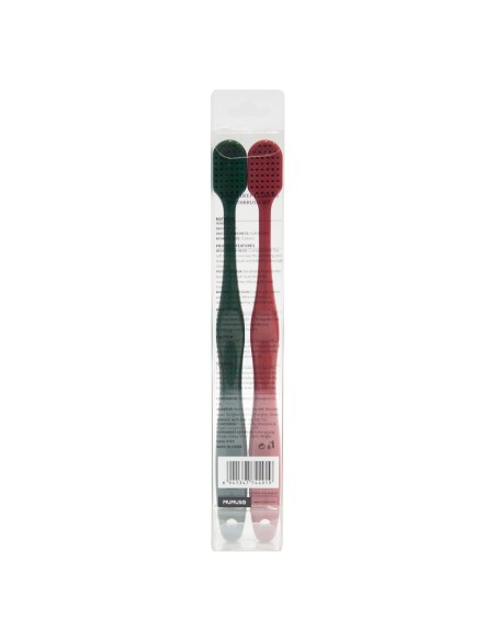Set de 2 Brosses à Dents pour un Nettoyage en Profondeur