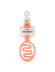 Brosse Massante pour Cuir Chevelu avec Long Manche (Rose)